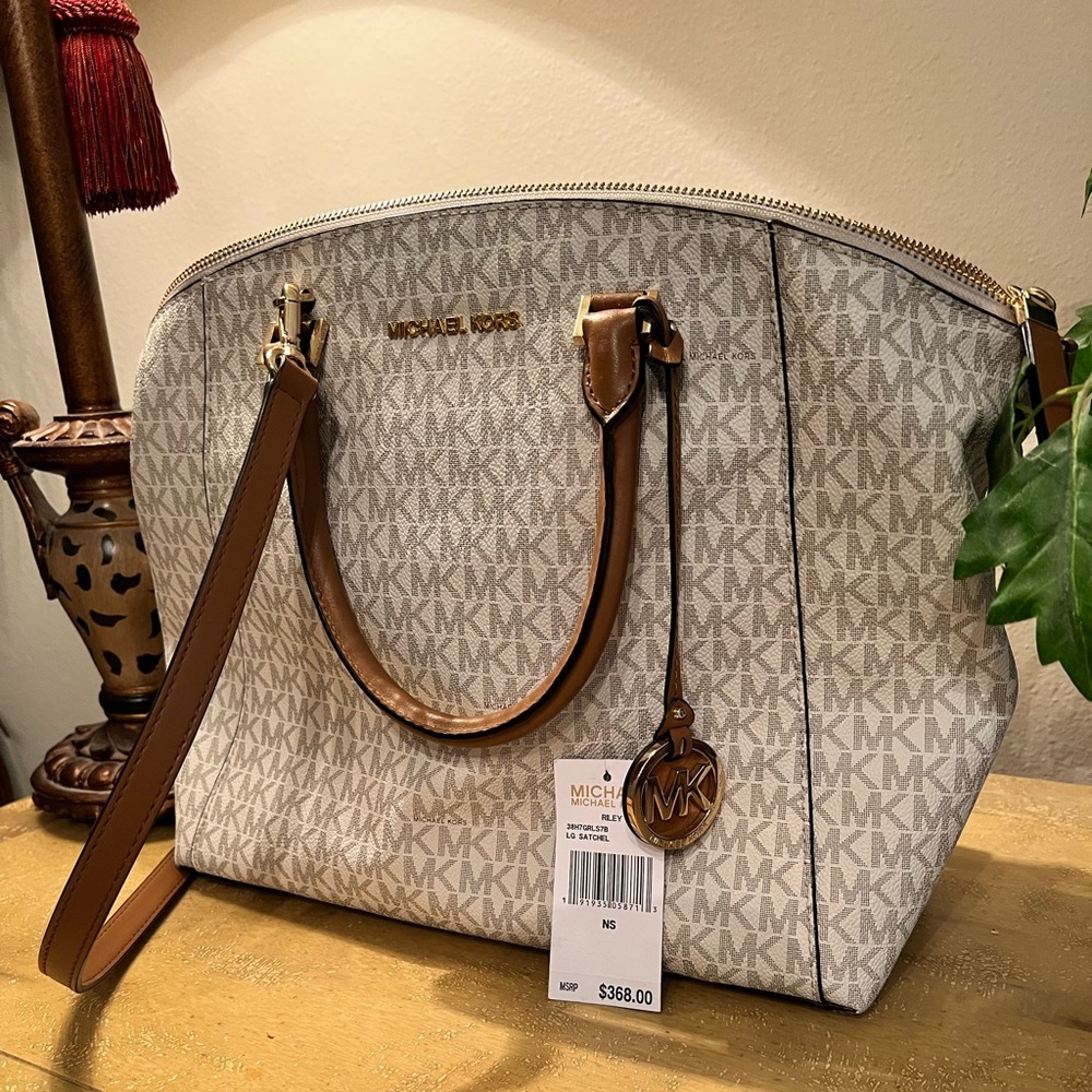 Michael Kors Large Riley Satchel.